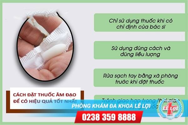 Cách đặt thuốc âm đạo để có hiệu quả tốt nhất